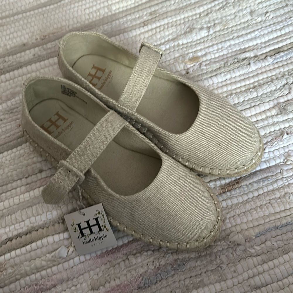 HAUTE HIPPIE ESPADRILLES SIZE SIZE 8.5 BEACHY COASTAL BOHO